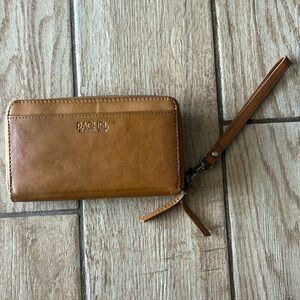 Rachel Roy Women’s Camel Colored Leather Wallet